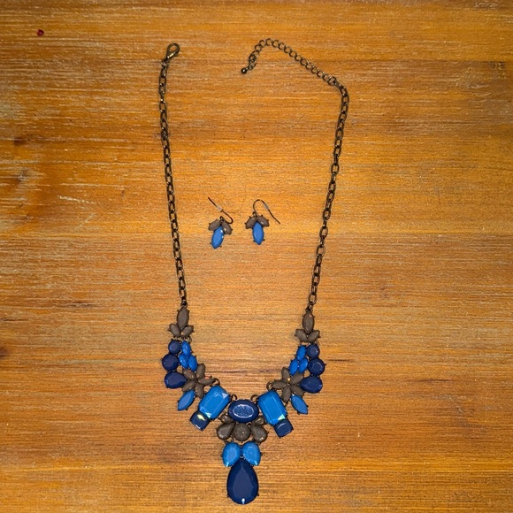 NEW Vintage Necklace & Earrings g Set - Picture 2 of 6